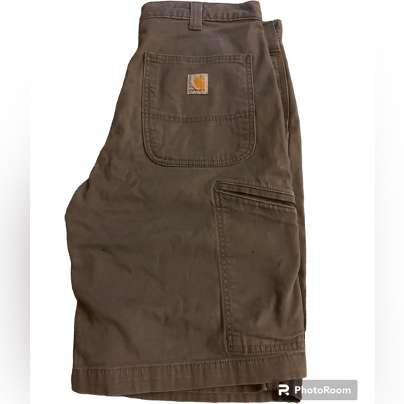Carhartt cargo shorts size 32 mens - Picture 2 of 4